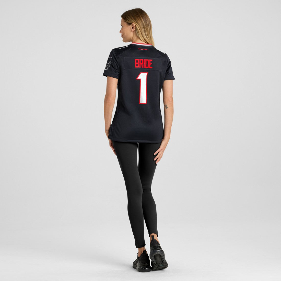 Number 1 Bride  Women's Game Jersey - Houston Texans