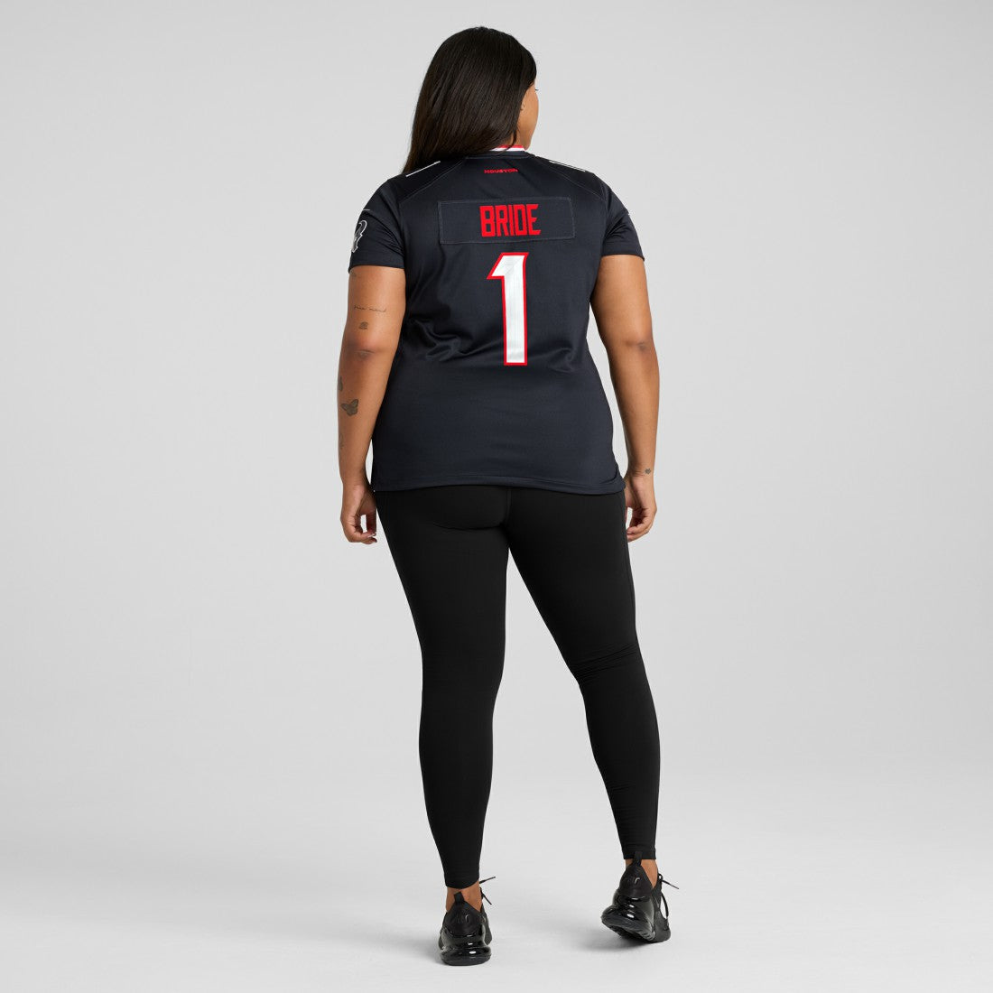 Number 1 Bride  Women's Game Jersey - Houston Texans