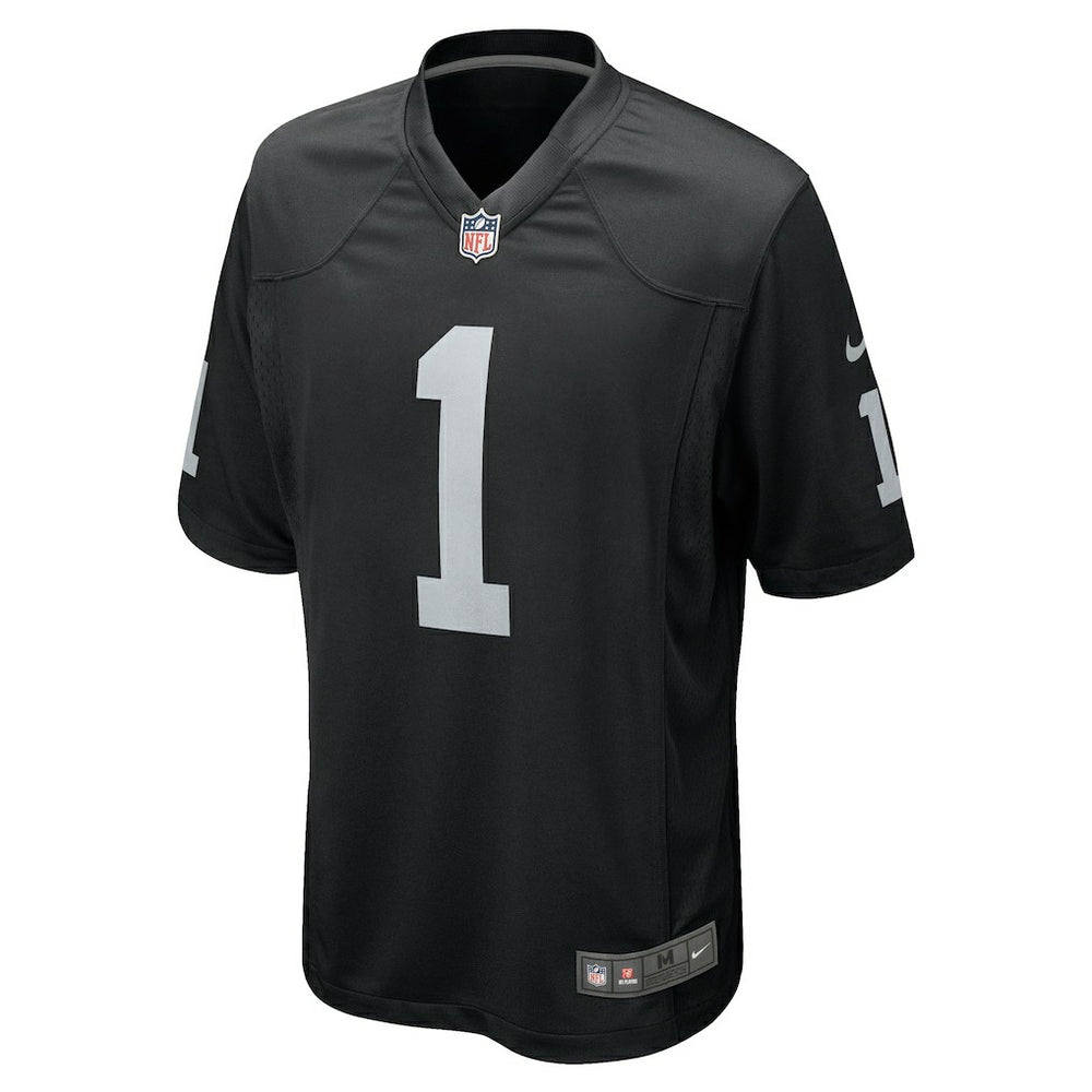 Number 1 Groom  Game Jersey - Las Vegas Raiders