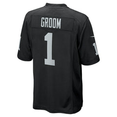 Number 1 Groom  Game Jersey - Las Vegas Raiders