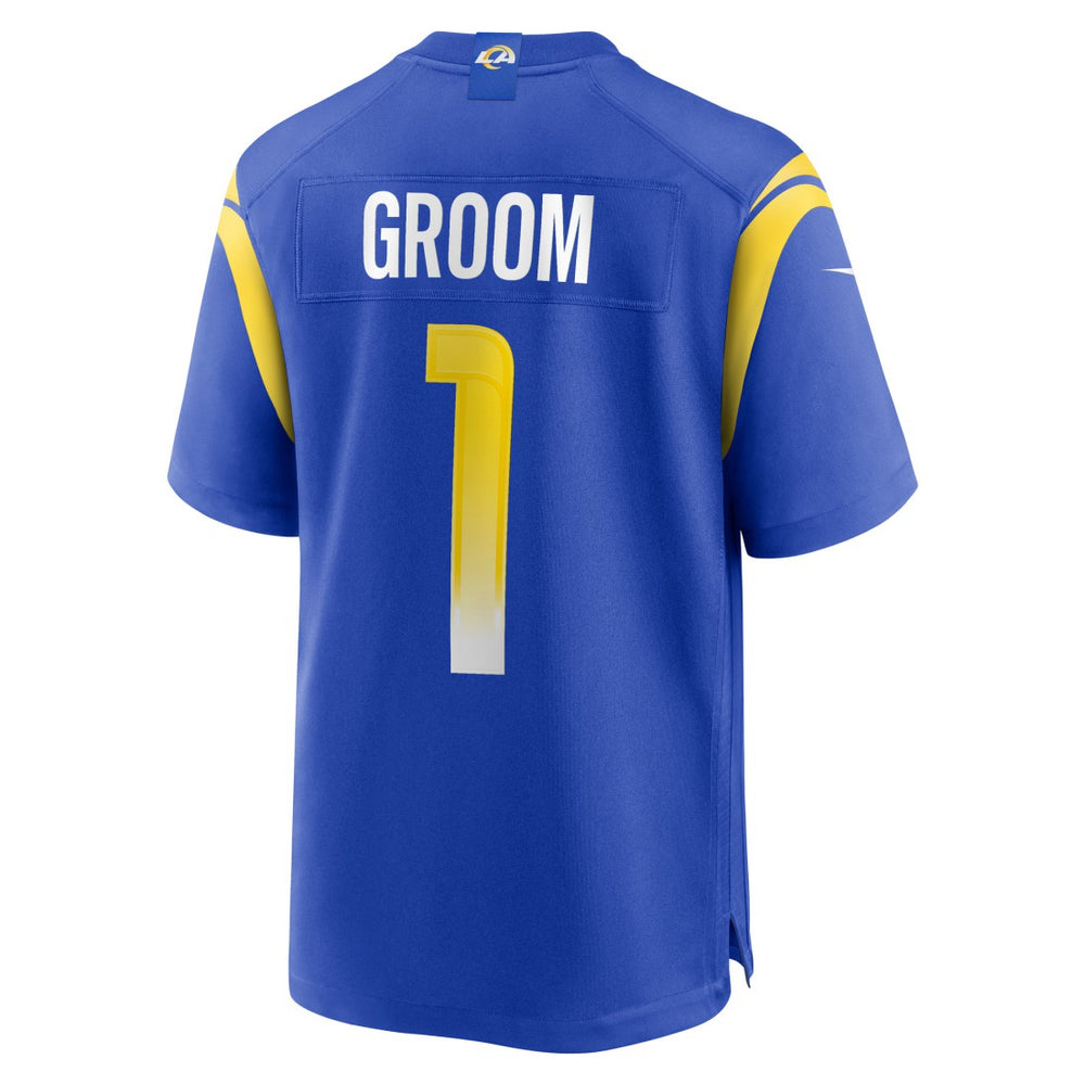 Number 1 Groom  Game Jersey - Los Angeles Rams