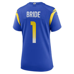 Number 1 Bride  Women's Game Jersey - Los Angeles Rams