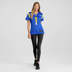 Number 1 Bride  Women's Game Jersey - Los Angeles Rams