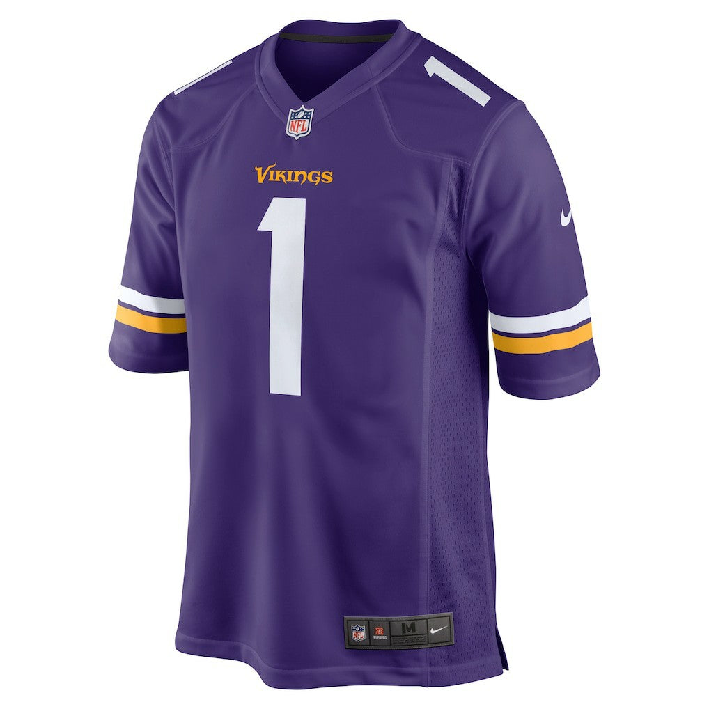 Number 1 Groom  Game Jersey - Minnesota Vikings
