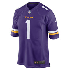 Number 1 Groom  Game Jersey - Minnesota Vikings