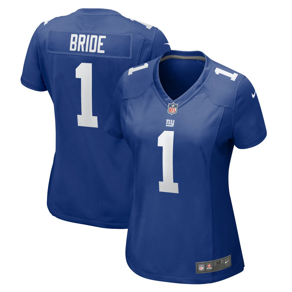 Number 1 Bride  Women's Game Jersey - New York Giants