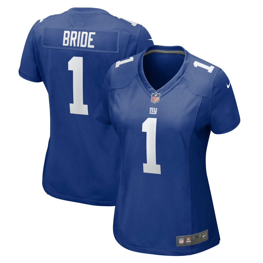 Number 1 Bride  Women's Game Jersey - New York Giants