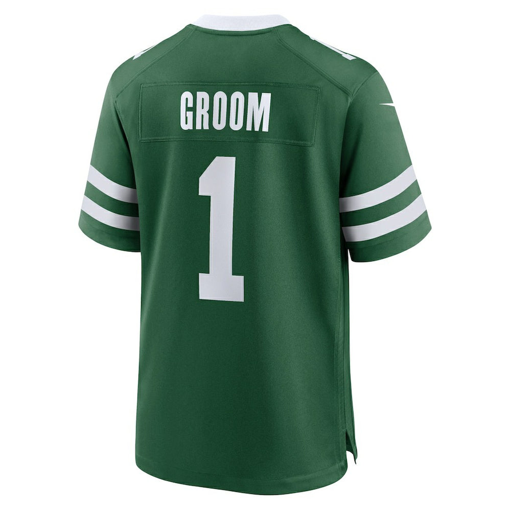Number 1 Groom  Game Jersey - New York Jets