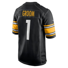 Number 1 Groom  Game Jersey - Pittsburgh Steelers