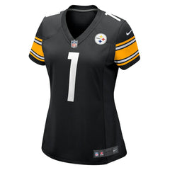 Number 1 Bride  Women's Game Jersey - Pittsburgh Steelers