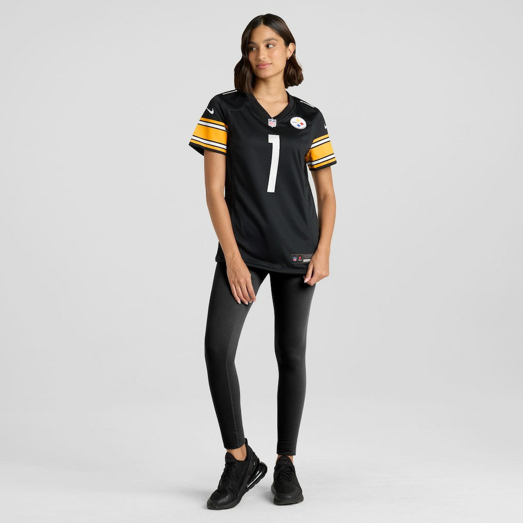 Number 1 Bride  Women's Game Jersey - Pittsburgh Steelers