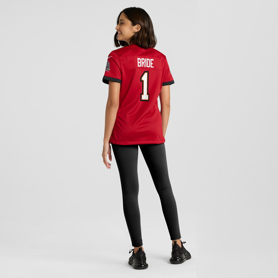 Number 1 Bride  Women's Game Jersey - Tampa Bay Buccaneers