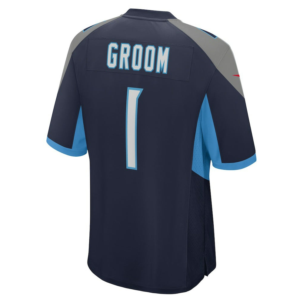 Number 1 Groom  Game Jersey - Tennessee Titans