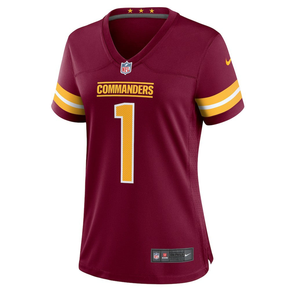 Number 1 Bride  Women's Game Jersey - Washington Commanders