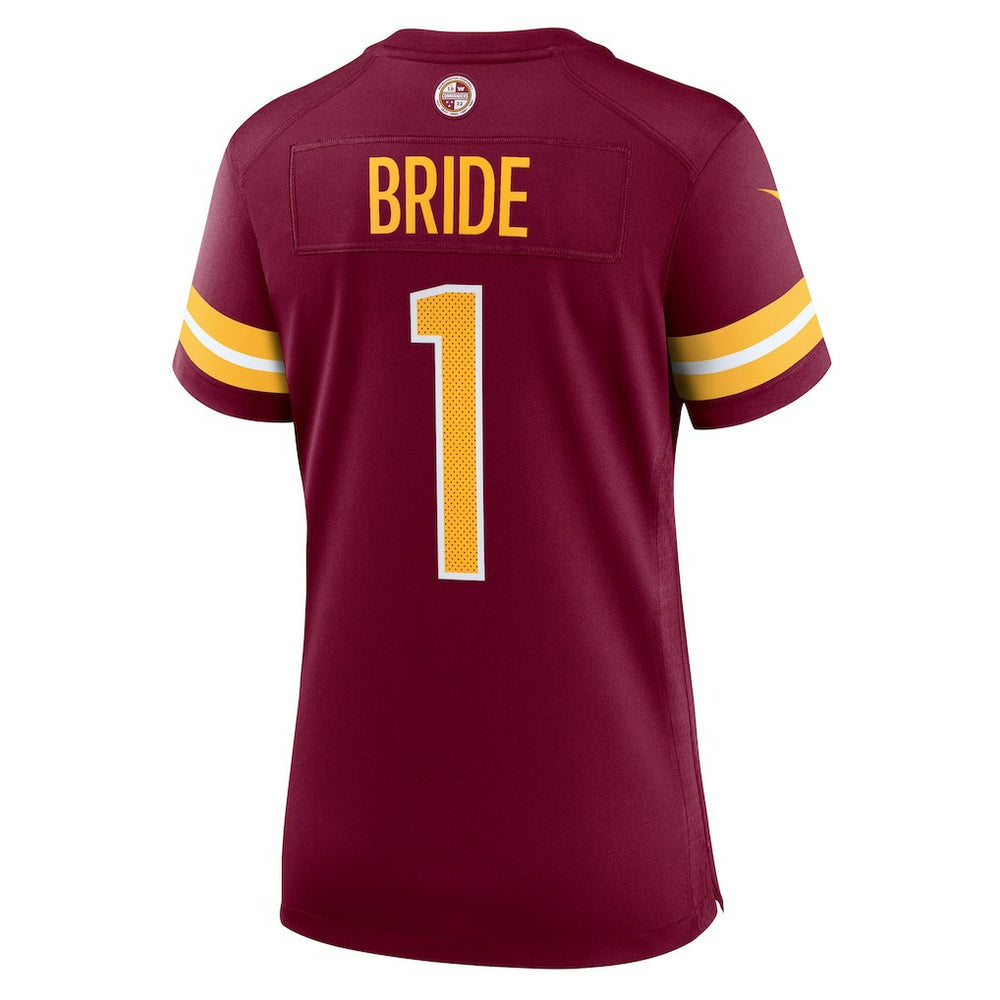 Number 1 Bride  Women's Game Jersey - Washington Commanders
