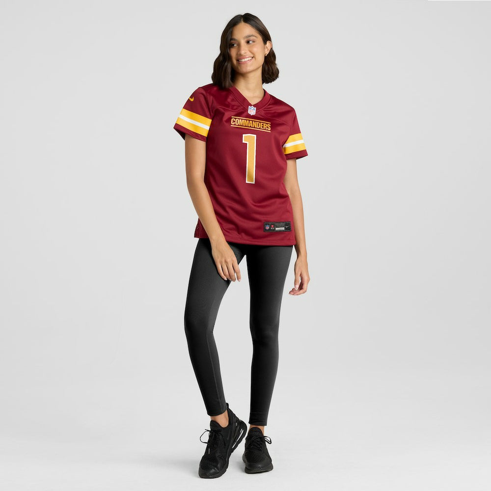 Number 1 Bride  Women's Game Jersey - Washington Commanders