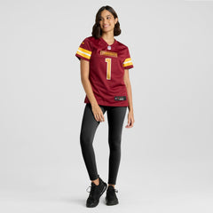 Number 1 Bride  Women's Game Jersey - Washington Commanders