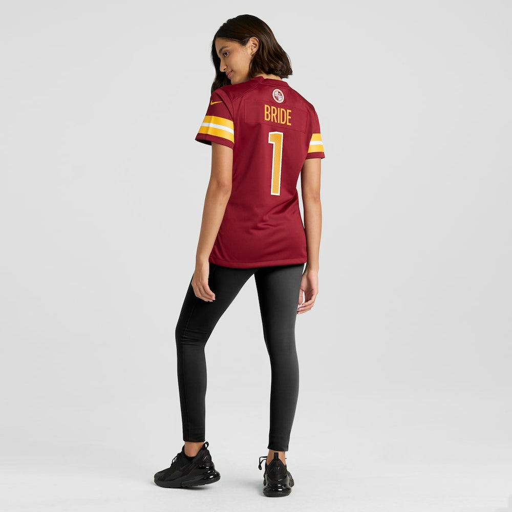 Number 1 Bride  Women's Game Jersey - Washington Commanders