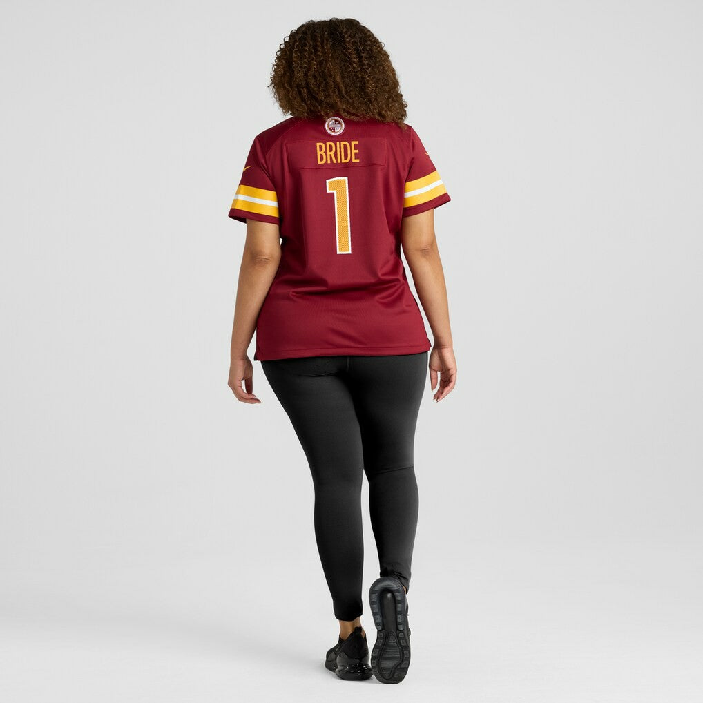Number 1 Bride  Women's Game Jersey - Washington Commanders