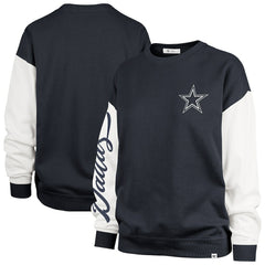 '47 Women's Double Header Rise Andie Pullover Sweatshirt - Dallas Cowboys