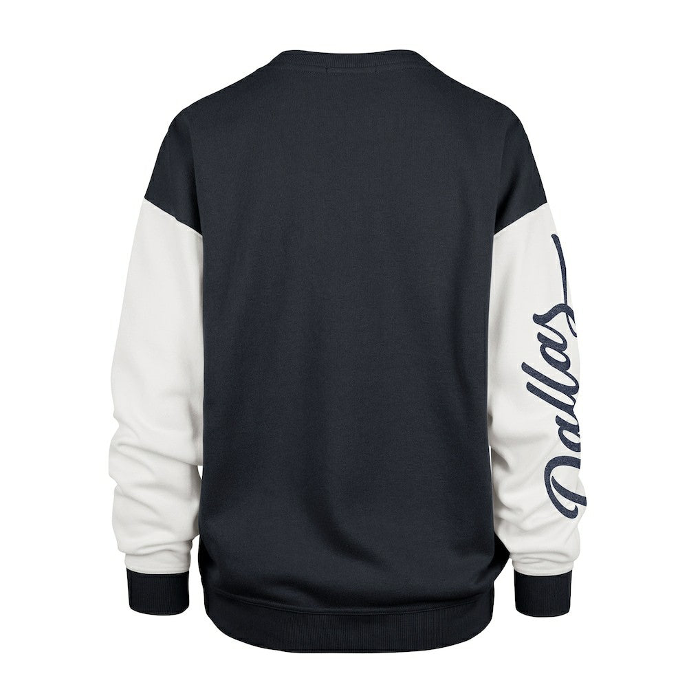 '47 Women's Double Header Rise Andie Pullover Sweatshirt - Dallas Cowboys