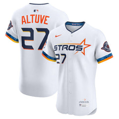 MLB Jose Altuve Houston Astros Nike 2025 City Connect Elite Player Jersey