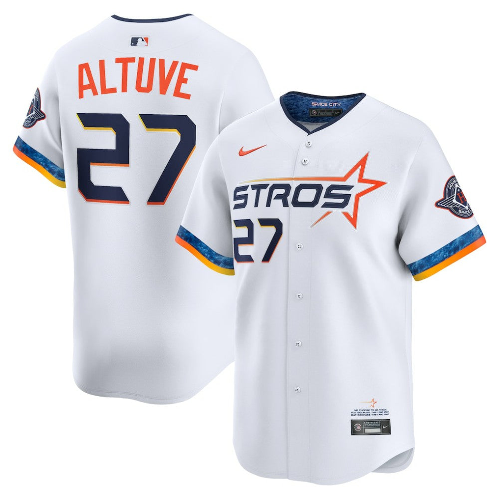 MLB Jose Altuve Houston Astros Nike 2025 City Connect Limited Player Jersey
