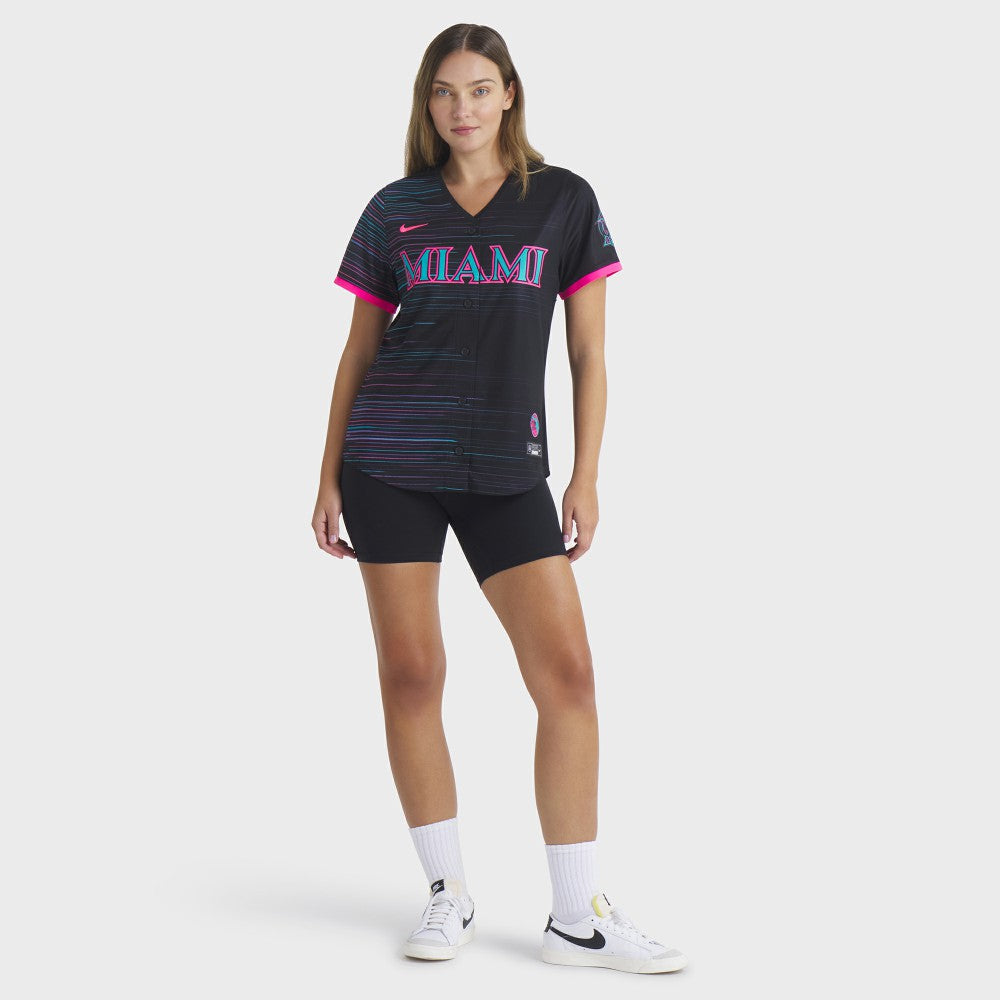 MLB Miami Marlins Nike Women's 2025 City Connect Limited Jersey
