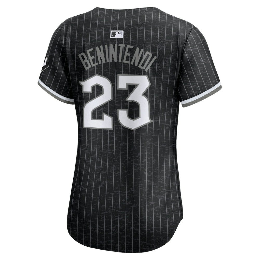 MLB Andrew Benintendi Chicago White Sox Nike Women's City Connect Limited Jersey