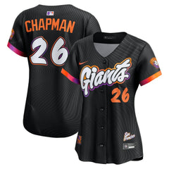 MLB Matt Chapman San Francisco Giants Nike Women's 2025 City Connect Limited Jersey