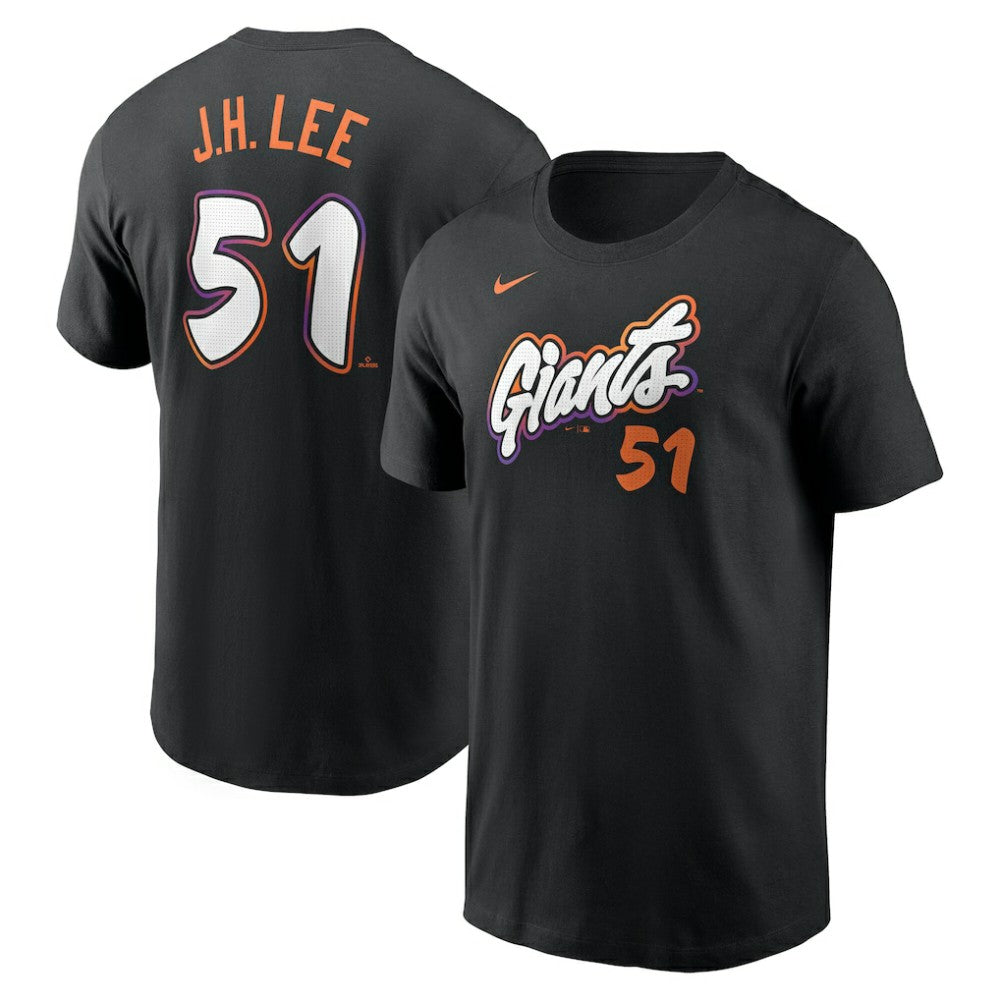 MLB Jung Hoo Lee San Francisco Giants Nike 2025 City Connect Fuse Name & Number T-Shirt