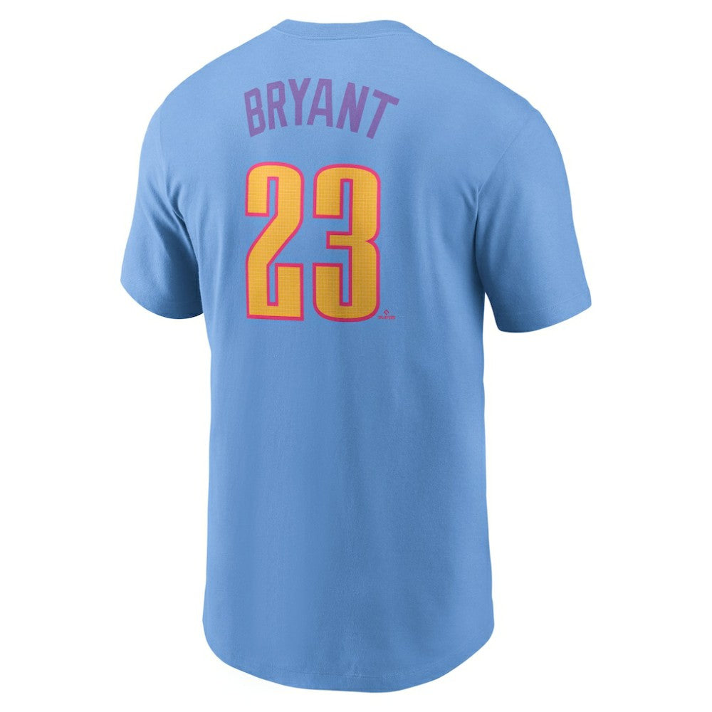 MLB Kris Bryant Colorado Rockies Nike 2025 City Connect Fuse Name & Number T-Shirt