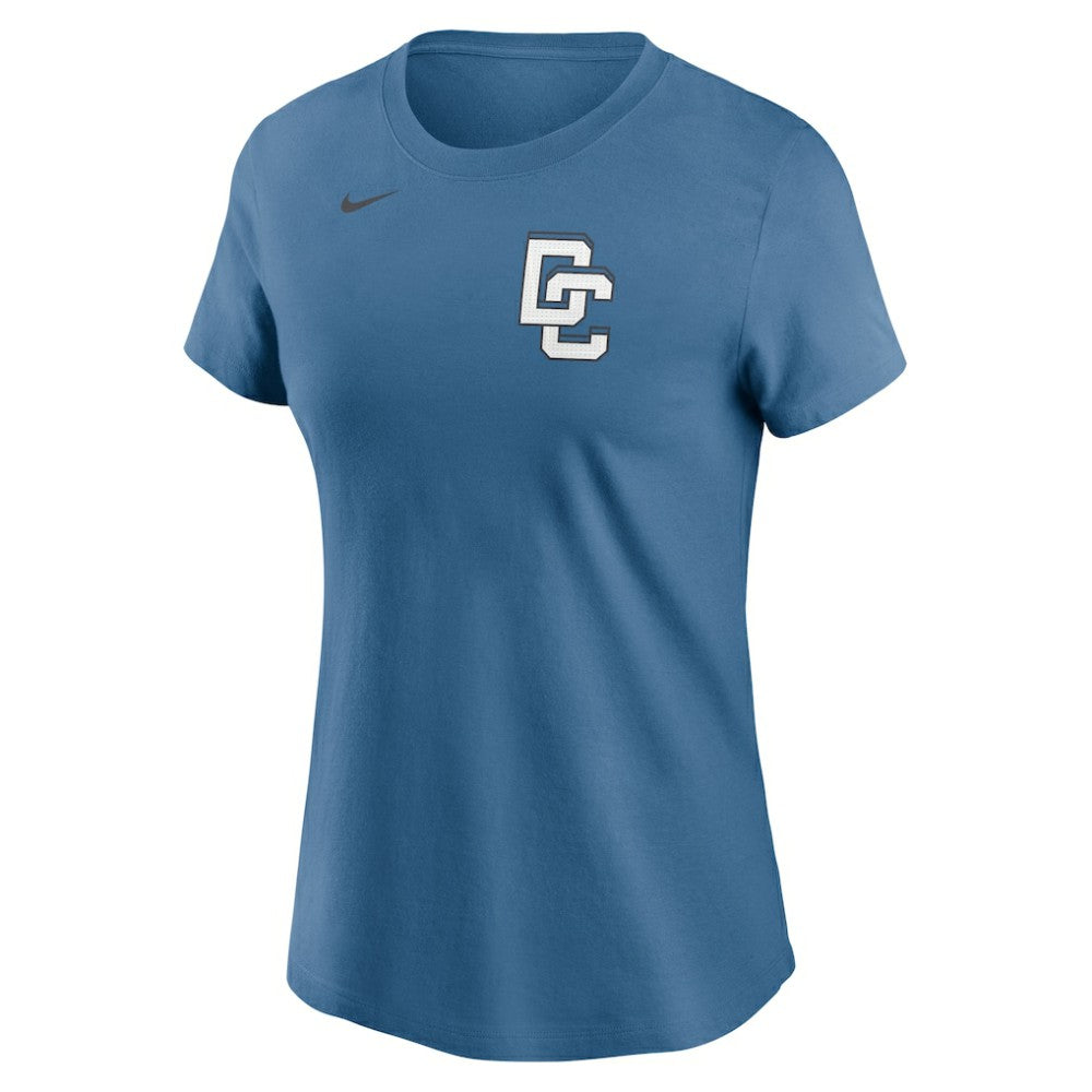 MLB CJ Abrams Washington Nationals Nike Women's 2025 City Connect Fuse Name & Number T-Shirt