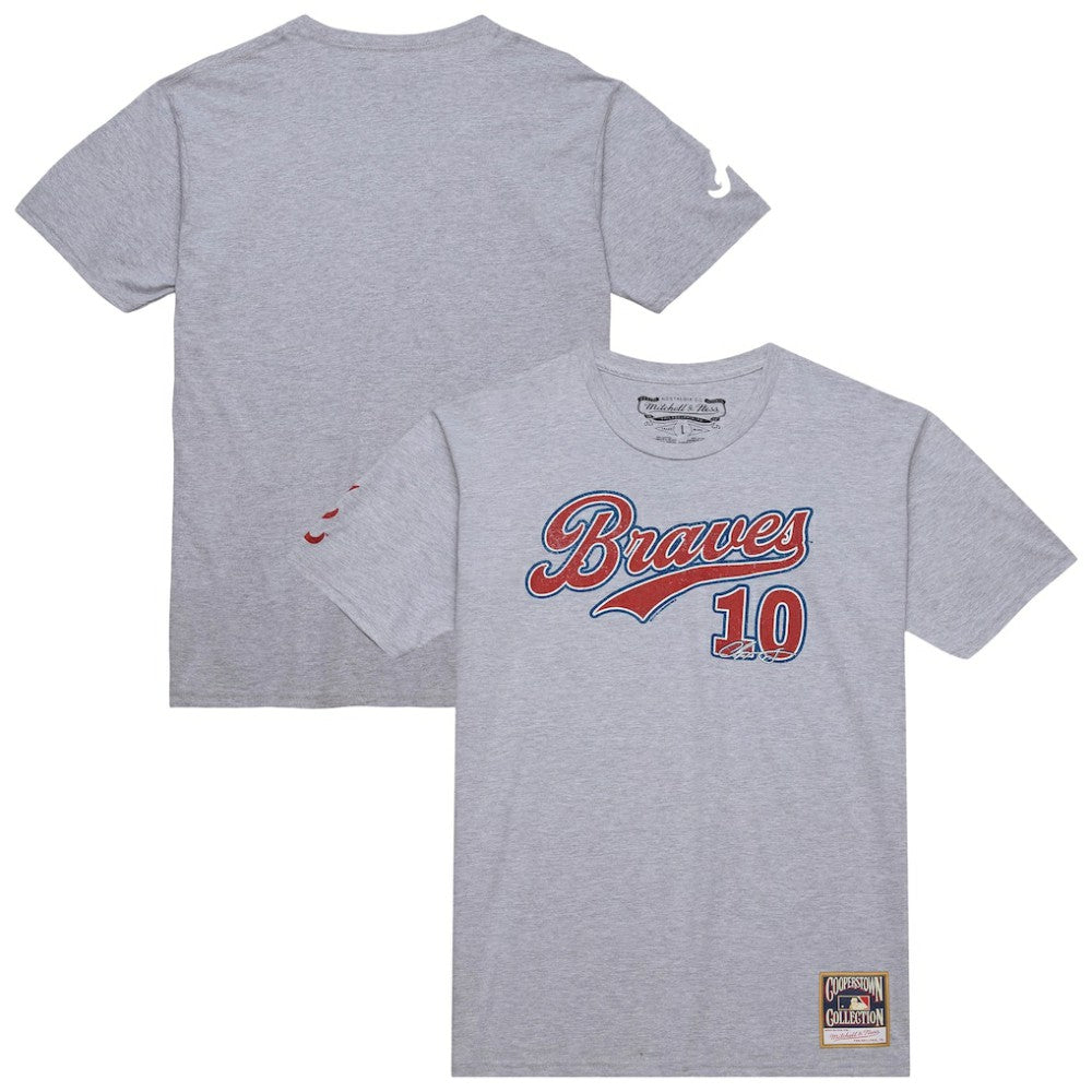 MLB Chipper Jones Atlanta Braves Mitchell & Ness Cooperstown Collection Player T-Shirt