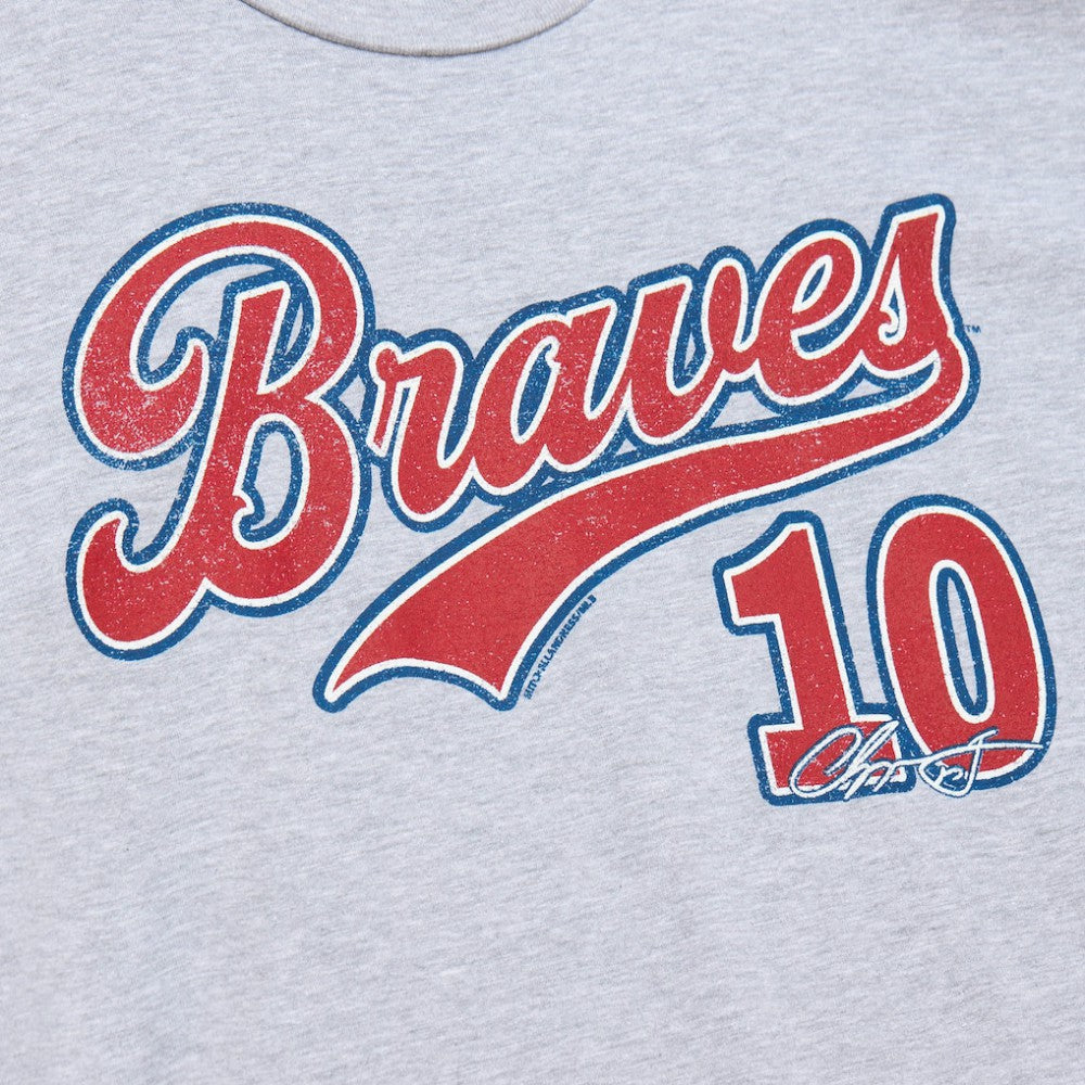 MLB Chipper Jones Atlanta Braves Mitchell & Ness Cooperstown Collection Player T-Shirt