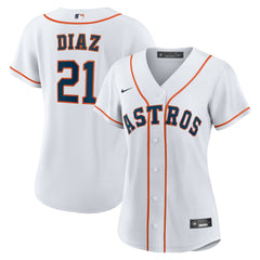 MLB Yainer Diaz Houston Astros Nike Women's Home Replica Jersey