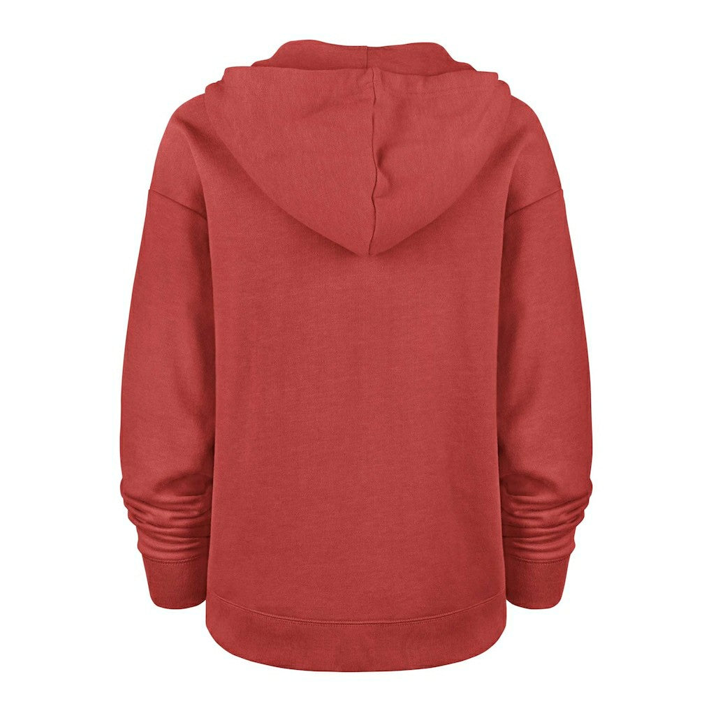 '47 Women's Plus Size Clarity Kennedy Pullover Hoodie - San Francisco 49ers