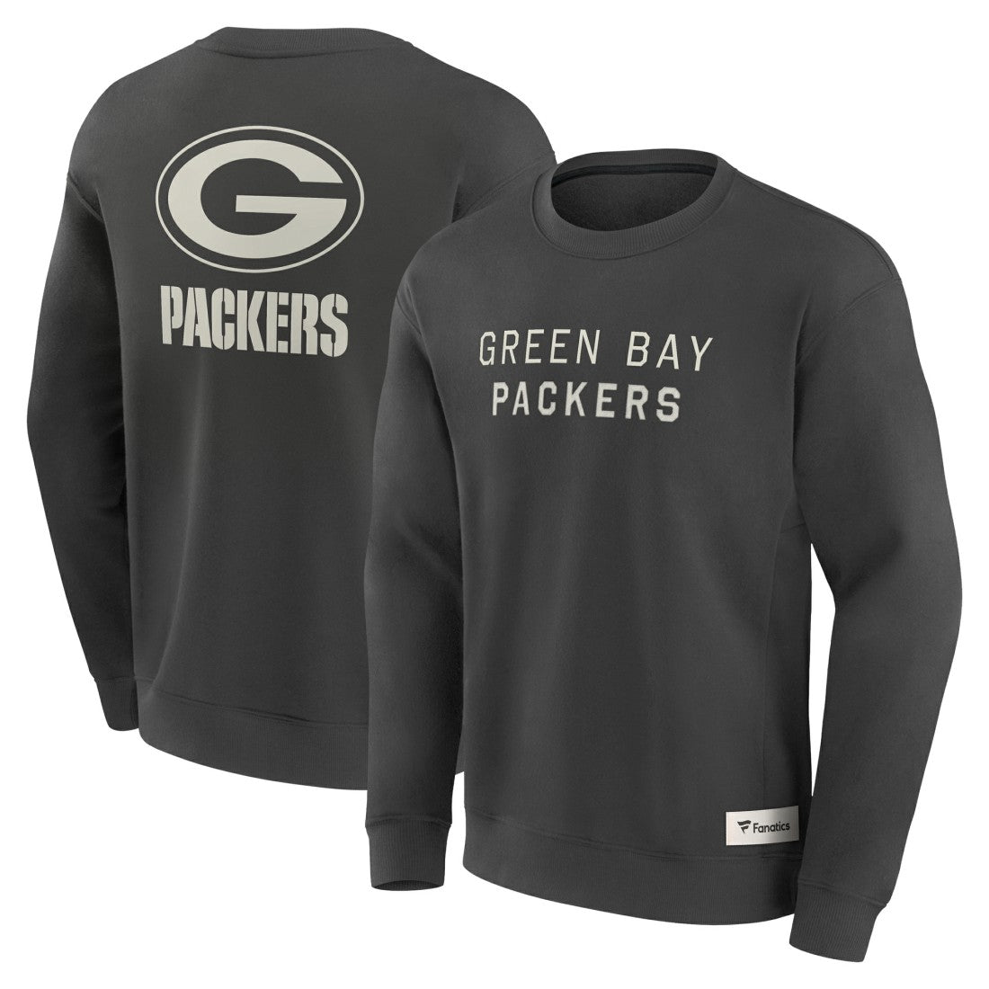Elements Future Ground Lettering Pullover Sweatshirt - Green Bay Packers