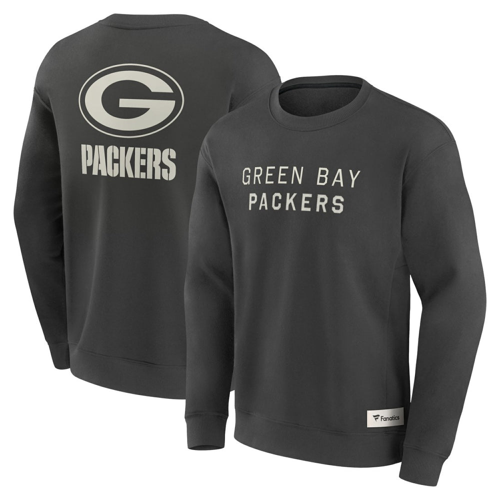 Elements Future Ground Lettering Pullover Sweatshirt - Green Bay Packers
