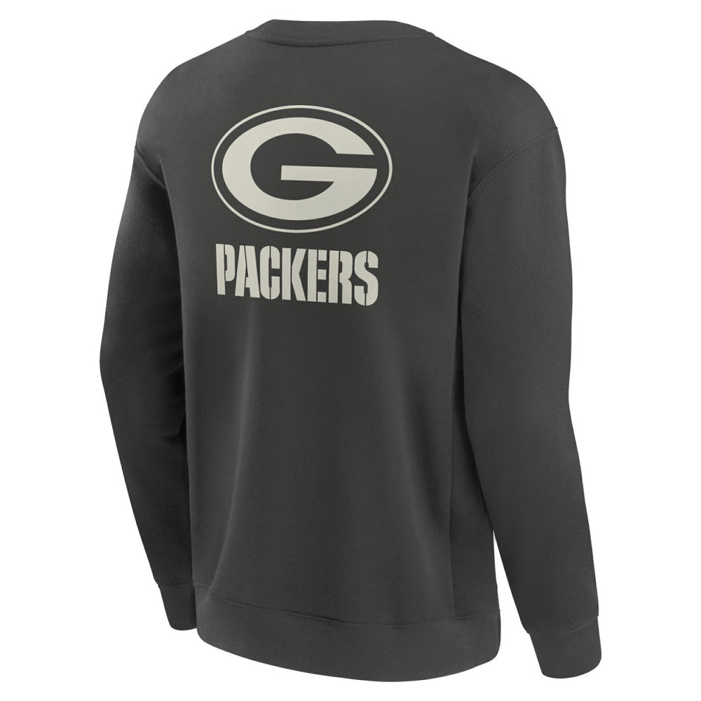 Elements Future Ground Lettering Pullover Sweatshirt - Green Bay Packers