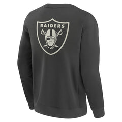 Elements Future Ground Lettering Pullover Sweatshirt - Las Vegas Raiders