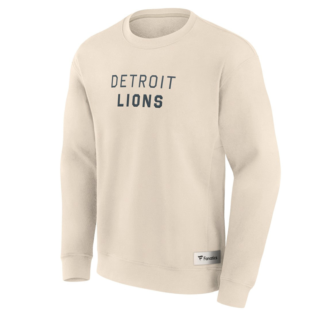 Elements Future Ground Lettering Pullover Sweatshirt - Detroit Lions