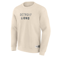 Elements Future Ground Lettering Pullover Sweatshirt - Detroit Lions