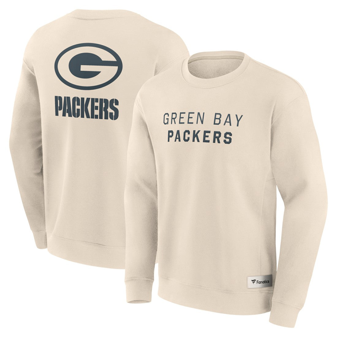 Elements Future Ground Lettering Pullover Sweatshirt - Green Bay Packers
