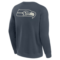 Elements Future Ground Lettering Pullover Sweatshirt - Seattle Seahawks