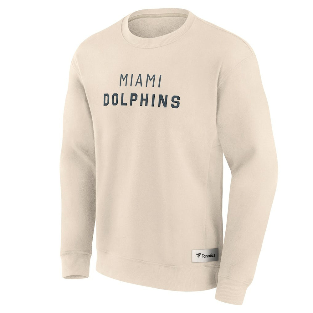 Elements Future Ground Lettering Pullover Sweatshirt - Miami Dolphins