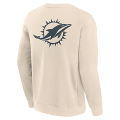 Elements Future Ground Lettering Pullover Sweatshirt - Miami Dolphins
