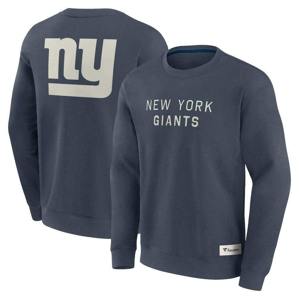 Elements Future Ground Lettering Pullover Sweatshirt - New York Giants