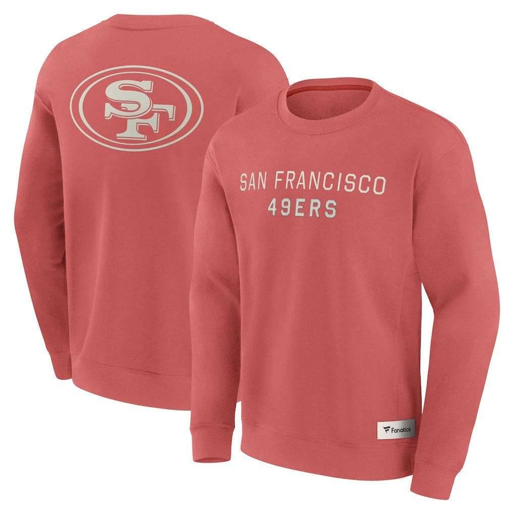 Elements Future Ground Lettering Pullover Sweatshirt - San Francisco 49ers