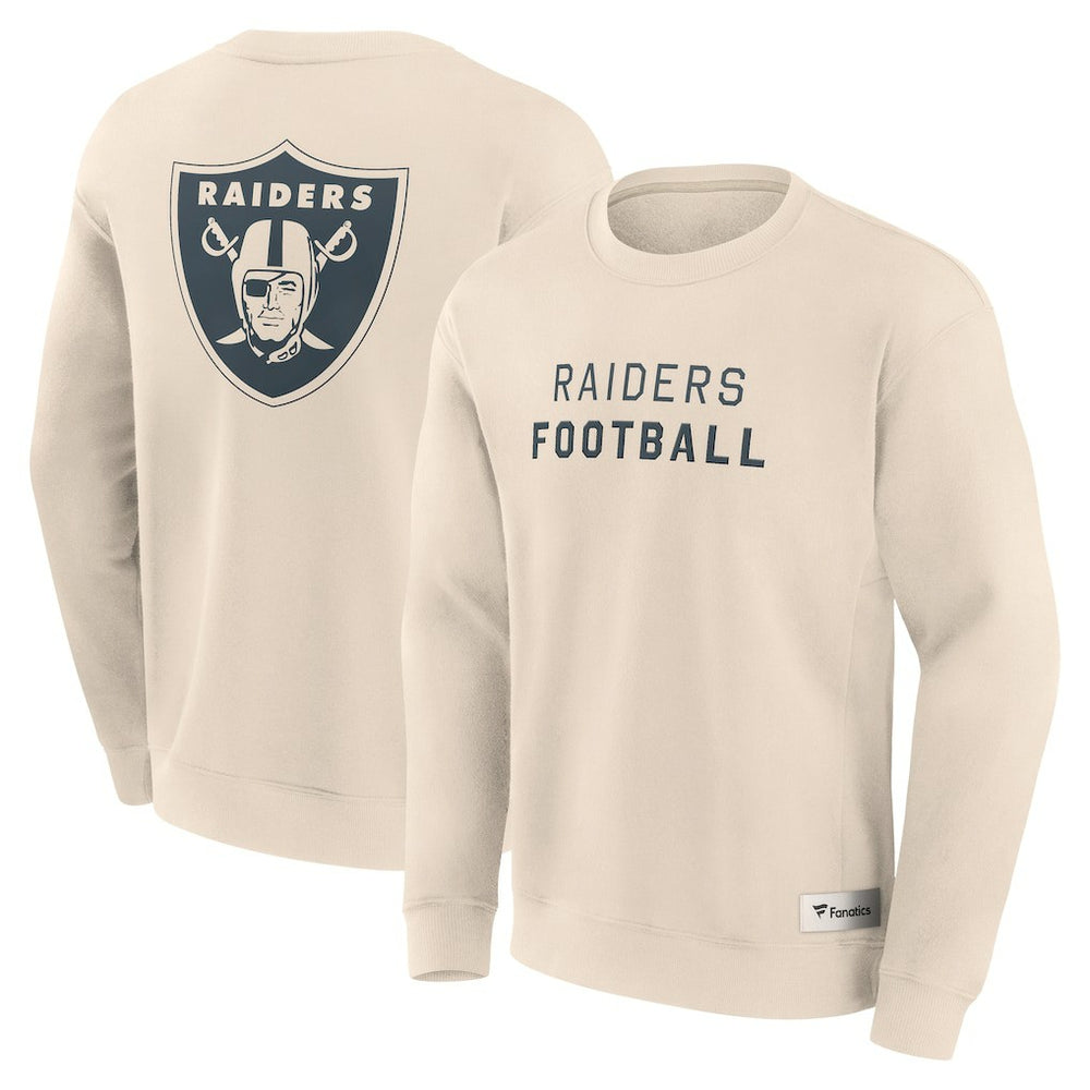 Elements Future Ground Lettering Pullover Sweatshirt - Las Vegas Raiders